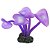 ENFEITE DE SILICONE SOMA CORAL MUSHROOM LONG STEM ROXO - Imagem 1