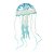 ENFEITE DE SILICONE SOMA JELLYFISH AZUL MD - Imagem 1
