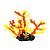 ENFEITE SOMA CORAL ACROPORA COLOR LARANJA E AMARELA - Imagem 4
