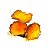 ENFEITE DE SILICONE SOMA CORAL MUSHROOM SPOTTED LARANJA 04 - Imagem 4