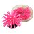 ENFEITE DE SILICONE SOMA ANEMONA SHORT ROSA  4,5 CM (6 UN) - Imagem 1