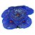 ENFEITE DE SILICONE SOMA CORAL RICORDEA AZUL 02 - Imagem 1
