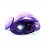 ENFEITE DE SILICONE SOMA CORAL MUSHROOM GIANT ROXO - Imagem 4