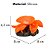 ENFEITE DE SILICONE SOMA CORAL MUSHROOM GIANT VERMELHO - Imagem 2