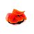 ENFEITE DE SILICONE SOMA CORAL MUSHROOM GIANT VERMELHO - Imagem 4