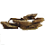 ENFEITE DE RESINA SOMA TRONCO DUO 60(20,5X5,5X6CM) - Imagem 1