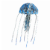 ENFEITE DE SILICONE SOMA JELLYFISH BIG AZUL - Imagem 1
