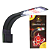 LUMINARIA LED SOMA X 5 PRETA (10W) LED BRANCO/VERMELHO 127V - Imagem 2