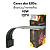 LUMINARIA LED SOMA X 5 PRETA (10W) LED BRANCO/VERMELHO 127V - Imagem 3