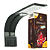 LUMINARIA LED SOMA X 5 PRETA (10W) LED BRANCO 127V - Imagem 2