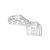 LUMINARIA LED SOMA M3 TRANSPARENTE (5W) LED BRANCO AUTOVOLT - Imagem 1