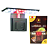Luminária Led Soma X3 Preta (5w) Led Branco/vermelho 127v - Imagem 2