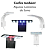 LUMINARIA LED SOMAC4 BRANCA (4W) LED BRANCO/AZUL AUTOVOLT - Imagem 2