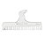 Pente Multifuncional Soma P/substrato 20cm Incolor - Imagem 1