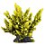 ENFEITE DE SILICONE SOMA CORAL ACROPORA HIDNOPHORA ROXA E AMARELA - Imagem 1