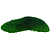 ENFEITE DE SILICONE SOMA CORAL TONGUE VERDE - Imagem 2