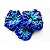 ENFEITE DE SILICONE SOMA CORAL TRUMPET AZUL - Imagem 1