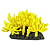 ENFEITE DE SILICONE SOMA CORAL LEATHER FINGER AMARELO 04 - Imagem 2