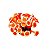 ENFEITE DE SILICONE SOMA CORAL ALVEOPORA LARANJA 04 - Imagem 1