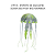 ENFEITE DE SILICONE SOMA JELLYFISH BIG AMARELA - Imagem 3