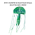 ENFEITE DE SILICONE SOMA JELLYFISH BIG VERDE - Imagem 3