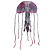 ENFEITE DE SILICONE SOMA JELLYFISH BIG ROSA II - Imagem 2