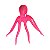 ENFEITE DE SILICONE SOMA JELLY OCTOPUS ROSA - Imagem 1