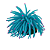 ENFEITE DE SILICONE SOMA ANEMONA SHORT AZUL4,5 CM (6 UN) - Imagem 2