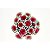 ENFEITE DE SILICONE SOMA CORAL ALVEOPORA ROXA 02 - Imagem 1