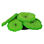 ENFEITE DE SILICONE SOMA CORAL RICORDEA VERDE 02 - Imagem 2