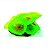 ENFEITE DE SILICONE SOMA CORAL MUSHROOM GIANT VERDE - Imagem 1