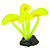 ENFEITE DE SILICONE SOMA CORAL MUSHROOM LONG STEM AMARELO - Imagem 2