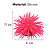 ENFEITE DE SILICONE SOMA ANEMONA SHORT ROSA 11 CM - Imagem 3