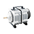 COMPRESSOR DE AR BOYU ALTA VAZAO ACQ-007 75W 100L/M 127V - Imagem 2