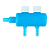 DIVISOR DE AR SOMA DE PLASTICO COM VALVULA DVR-2 (2 SAIDAS) - Imagem 2