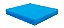 ESPONJA PRODAC BIOCLARO 50X50CM-5CM ALTURA (30 PPI-AZUL) - Imagem 1