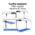 AQUARIO CURVO BOYU EC-400 33L BRANCO 127V - Imagem 4