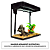 AQUARIO CURVO BOYU MS-420 31L PRETO 220V - Imagem 3