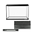 AQUARIO BOYU FG- 5 20L (41,2X21,4X28,3) PRETO AUTOVOLT - Imagem 2