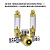Regulador Co2 Soma Modelo Dourado P/ Cilindros Com Manômetro E Conta Bolhas 127/220v - Imagem 2