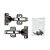 DOBRADICAS DOS MOVEIS RED SEA REEFER (KIT C/2) - Imagem 2