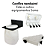 Suporte De Acrilico Soma Com Vent. De Pres(24x12x6cm)23furos - Imagem 6