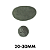 SEIXO SOMA NATURAL PEBBLE BLACK FOSCO (20-30MM)-10KG - Imagem 2