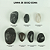SEIXO SOMA NATURAL PEBBLE BLACK/WHITE (30-50MM)-10KG - Imagem 5