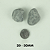 SEIXO SOMA NATURAL PEBBLE BLACK/WHITE (20-30MM)-10KG - Imagem 4