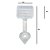 PLACA DE ACRILICO PARA IDENT. SOMA ACRYLIC IDENTIFY SIGN TOOL (1UN) - Imagem 1