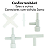 DIVISOR CONECTOR DE AR PLASTICO SOMA CA-104 MOD. X (2UN) - Imagem 3