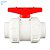 SANKING REG DE ESFERA C/UNIAO DUPLA SOLDAVEL 3/4" UPVC BRANCO 25MM - Imagem 2