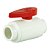 SANKING REGISTRO DE ESFERA SOLDAVEL 1" UPVC BRANCO 32MM - Imagem 1