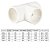 SANKING TEE SOLDAVEL 1-1/2" UPVC BRANCO 50MM - Imagem 5